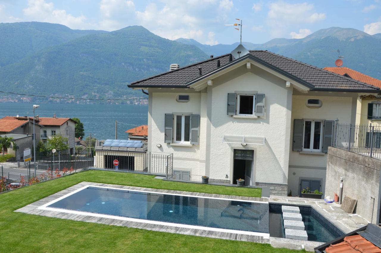 White Suite - Jacuzzi, Swimming Pool & Lake View Lezzeno Exterior foto